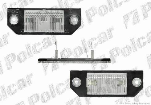 Polcar 3202959E - Bulb, door footwell light www.autospares.lv