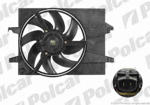 Polcar 321223W3 - Ventilators, Motora dzesēšanas sistēma www.autospares.lv