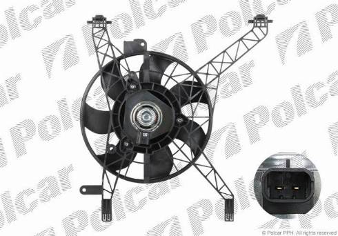 Polcar 323823W1 - Ventilators, Motora dzesēšanas sistēma www.autospares.lv