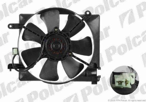 Polcar 290223W1 - Ventilators, Motora dzesēšanas sistēma www.autospares.lv