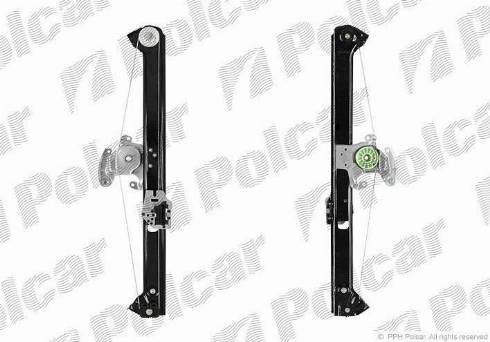 Polcar 2050PSG4 - Stikla pacelšanas mehānisms www.autospares.lv