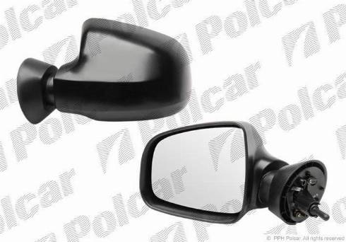 Polcar 2801521M - Ārējais atpakaļskata spogulis www.autospares.lv