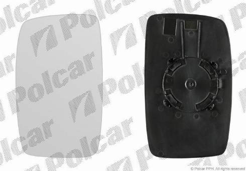 Polcar 2396543M - Ārējais atpakaļskata spogulis www.autospares.lv