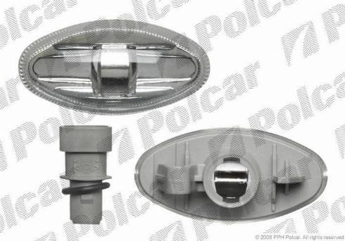 Polcar 233319-6 - Pagrieziena signāla lukturis www.autospares.lv