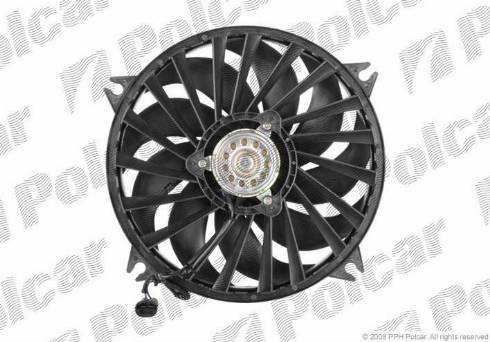 Polcar 233223W4 - Ventilators, Motora dzesēšanas sistēma www.autospares.lv