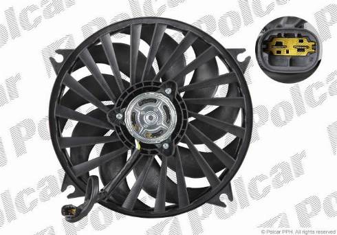 Polcar 232923W1X - Ventilators, Motora dzesēšanas sistēma www.autospares.lv