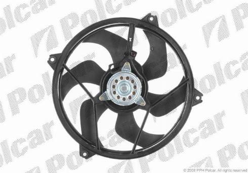 Polcar 232623W4 - Ventilators, Motora dzesēšanas sistēma www.autospares.lv