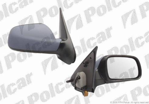 Polcar 2328525M - Ārējais atpakaļskata spogulis www.autospares.lv