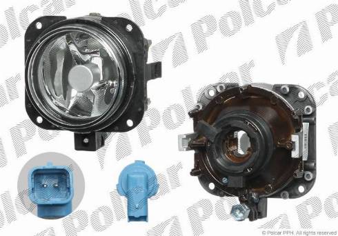 Polcar 2327291E - Miglas lukturis www.autospares.lv