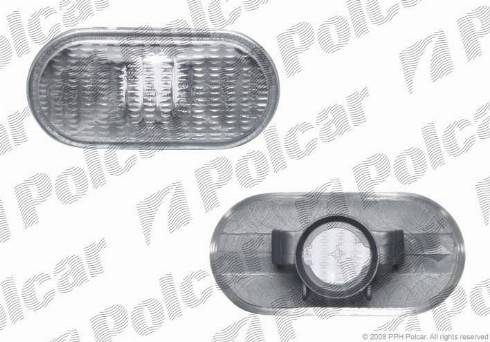 Polcar 2707196E - Pagrieziena signāla lukturis www.autospares.lv