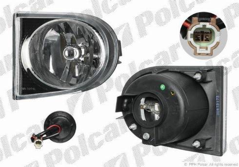 Polcar 277829 - Miglas lukturis www.autospares.lv