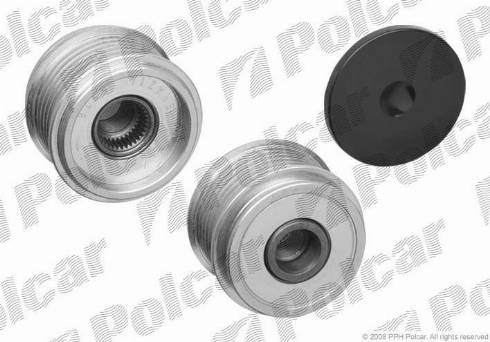 Polcar AMA0005 - Piedziņas skriemelis, Ģenerators www.autospares.lv