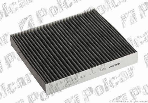 Polcar AS2491 - Filtrs, Salona telpas gaiss www.autospares.lv