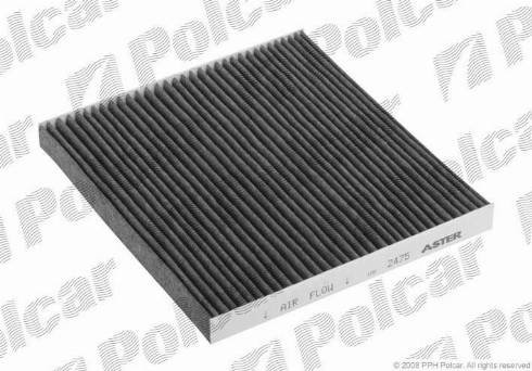 Polcar AS2475 - Filtrs, Salona telpas gaiss autospares.lv