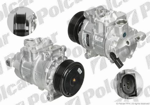 Polcar DCP02041 - Compressor, air conditioning www.autospares.lv