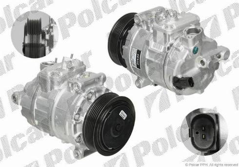 Polcar DCP32045 - Compressor, air conditioning www.autospares.lv