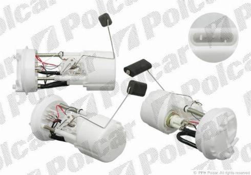 Polcar E01-1001 - Degvielas sūkņa modulis www.autospares.lv