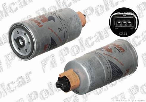 Polcar FP5775EWS - Fuel filter www.autospares.lv