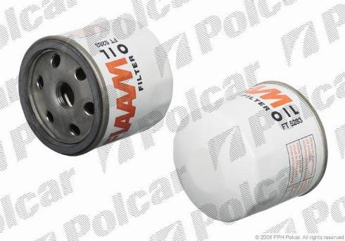 Polcar FT5283 - Eļļas filtrs www.autospares.lv