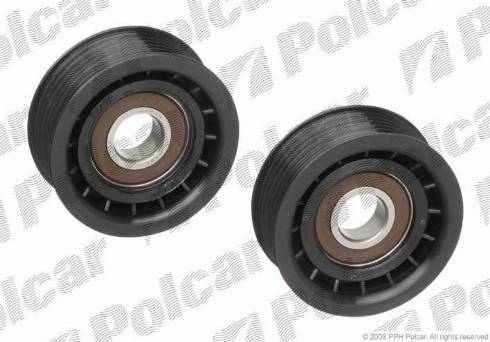 Polcar RC80-40 - Pulley, v-ribbed belt www.autospares.lv