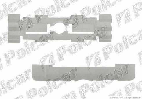 Polcar RX20516 - Clip, trim / protective strip www.autospares.lv