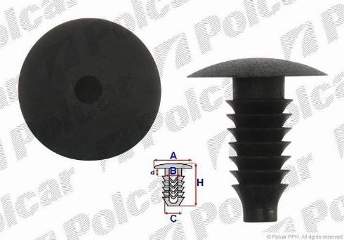 Polcar RXA12301 - Aizspiednis www.autospares.lv