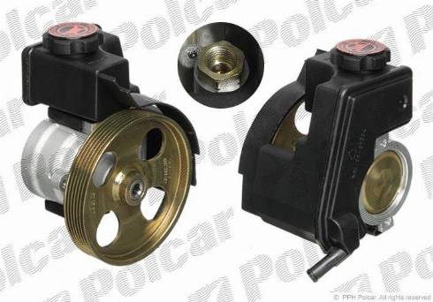 Polcar S5057002 - Hydraulic Pump, steering system www.autospares.lv