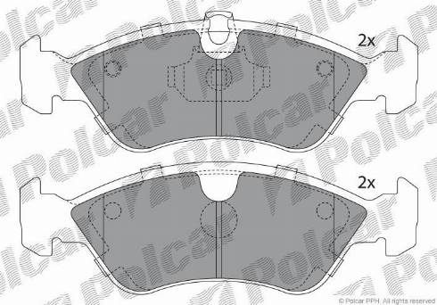 Polcar S70-0016 - Лампа накаливания, задний габаритный фонарь www.autospares.lv