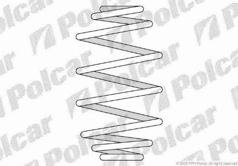 Polcar ST524225 - Balstiekārtas atspere www.autospares.lv