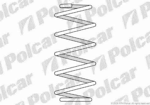 Polcar ST328429 - Balstiekārtas atspere www.autospares.lv