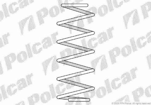 Polcar ST324217 - Balstiekārtas atspere www.autospares.lv