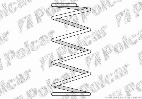 Polcar ST528407 - Balstiekārtas atspere autospares.lv