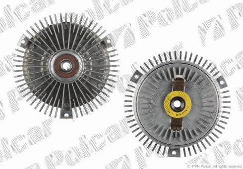 Polcar SV-5037S - Sajūgs, Radiatora ventilators www.autospares.lv