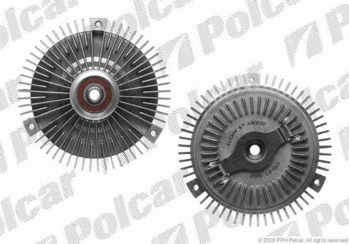 Polcar SV-5037 - Sajūgs, Radiatora ventilators www.autospares.lv