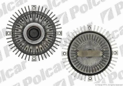 Polcar SV-6014S - Sajūgs, Radiatora ventilators www.autospares.lv