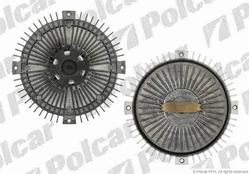 Polcar SV-7010S - Sajūgs, Radiatora ventilators www.autospares.lv