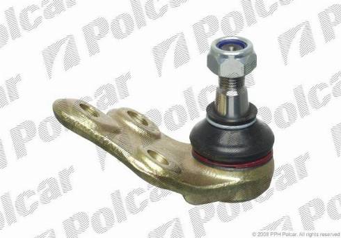 Polcar T-105 - Шаровая опора, несущий / направляющий шарнир www.autospares.lv