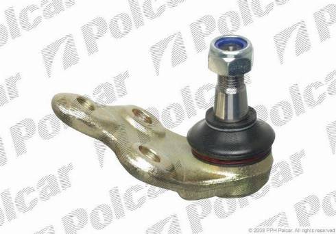 Polcar T-106 - Шаровая опора, несущий / направляющий шарнир www.autospares.lv