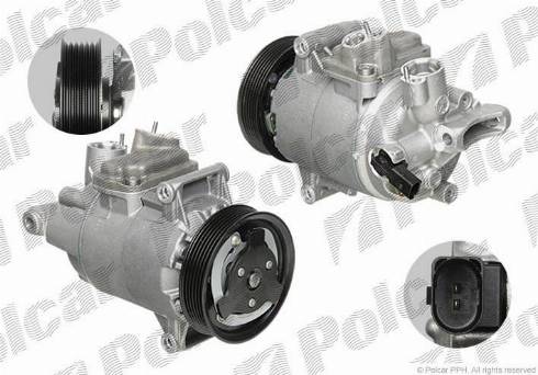 Polcar TSP0155465 - Compressor, air conditioning www.autospares.lv