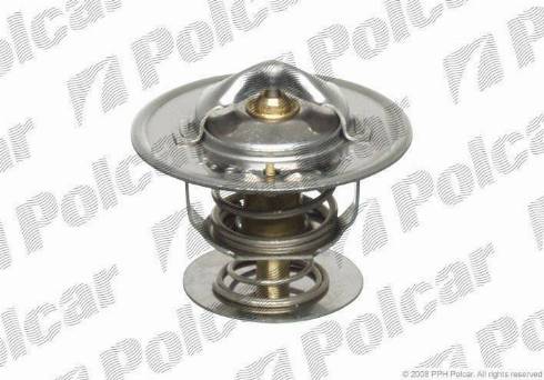 Polcar U24253Q - Термостат охлаждающей жидкости / корпус www.autospares.lv