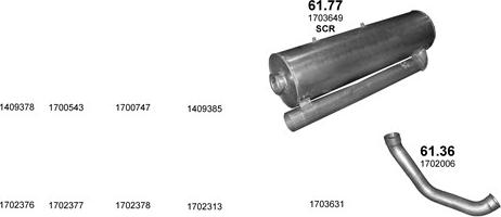 Polmo POLMO40113 - Izplūdes gāzu sistēma www.autospares.lv