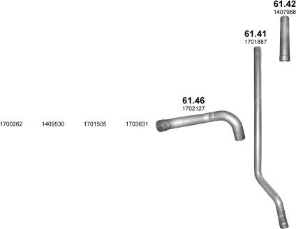 Polmo POLMO00541 - Izplūdes gāzu sistēma www.autospares.lv