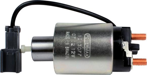 PowerMax 1013077 - Тяговое реле, соленоид, стартер www.autospares.lv