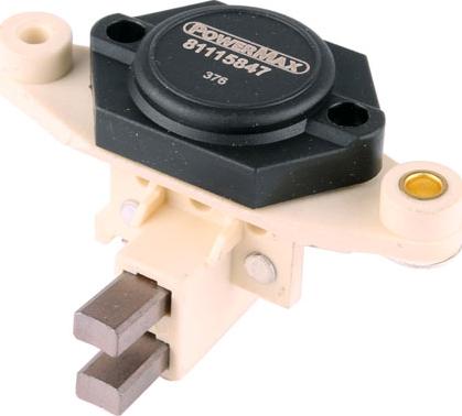 PowerMax 81115847 - Ģeneratora sprieguma regulators www.autospares.lv