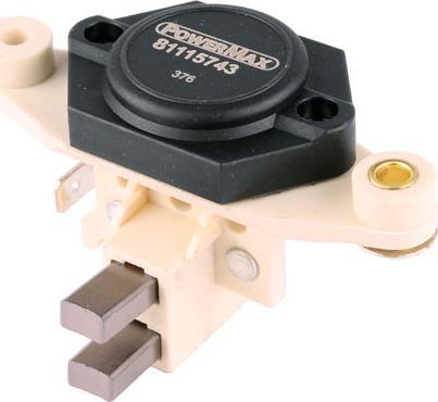 PowerMax 81115743 - Ģeneratora sprieguma regulators www.autospares.lv