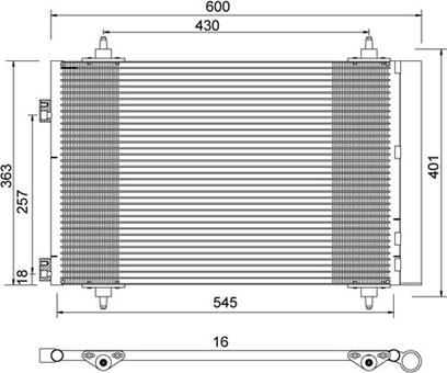 PowerMax 7110105 - Condenser, air conditioning www.autospares.lv