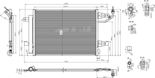 PowerMax 7110299 - Kondensators, Gaisa kond. sistēma www.autospares.lv