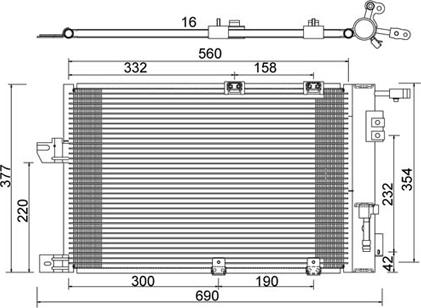 PowerMax 7110204 - Kondensators, Gaisa kond. sistēma www.autospares.lv