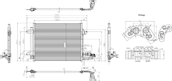 PowerMax 7110214 - Kondensators, Gaisa kond. sistēma www.autospares.lv