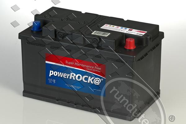 PowerROCK BAT080AGM - Стартерная аккумуляторная батарея, АКБ www.autospares.lv